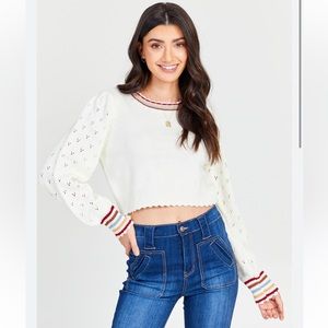 Altar’d State Ivory Sweater